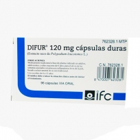 DIFUR 120 MG 96 CAPSULAS